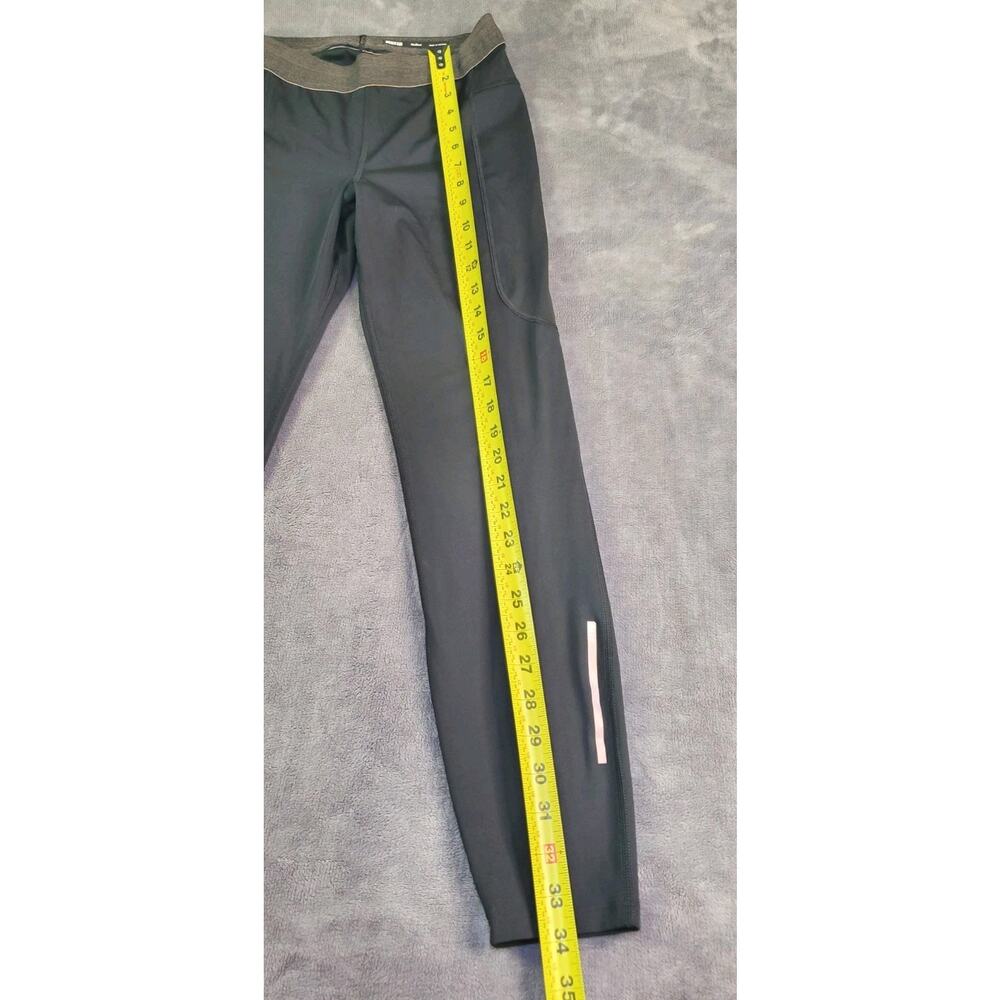 REI Co-op Leggings Womens Sz M Black Pockets Yoga Gym Hike Athleisure Run C34 - Picture 2 of 10